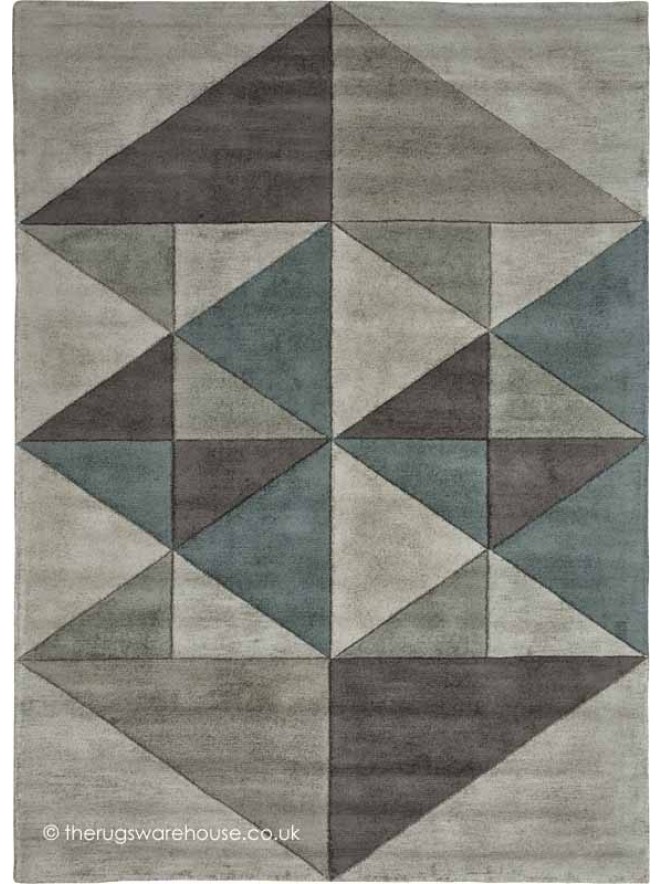 Triangles Cielo Rug - 6