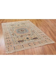 Cream Mamluke Rug - Thumbnail - 3