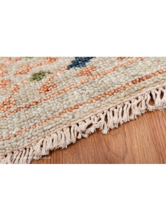 Cream Mamluke Rug - 4