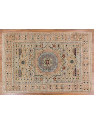 Cream Mamluke Rug - Thumbnail - 9