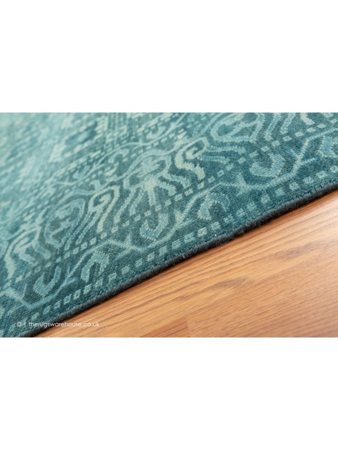 Fine Aqua Rug - 3