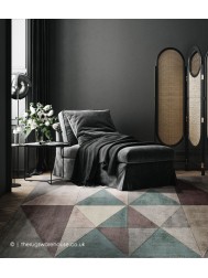 Triangles Cielo Rug - Thumbnail - 2