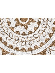 Africa Crochet Round Rug - Thumbnail - 5