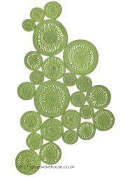 Alyssa Twist Lime Rug - Thumbnail - 5