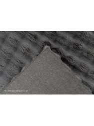 Foam Fur Graphite Rug - Thumbnail - 4