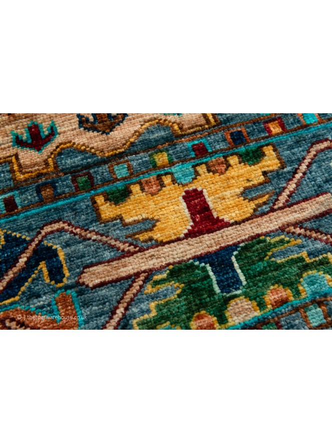 Fine Afghan 692 Rug - 6