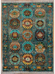 Fine Afghan 692 Rug - Thumbnail - 10