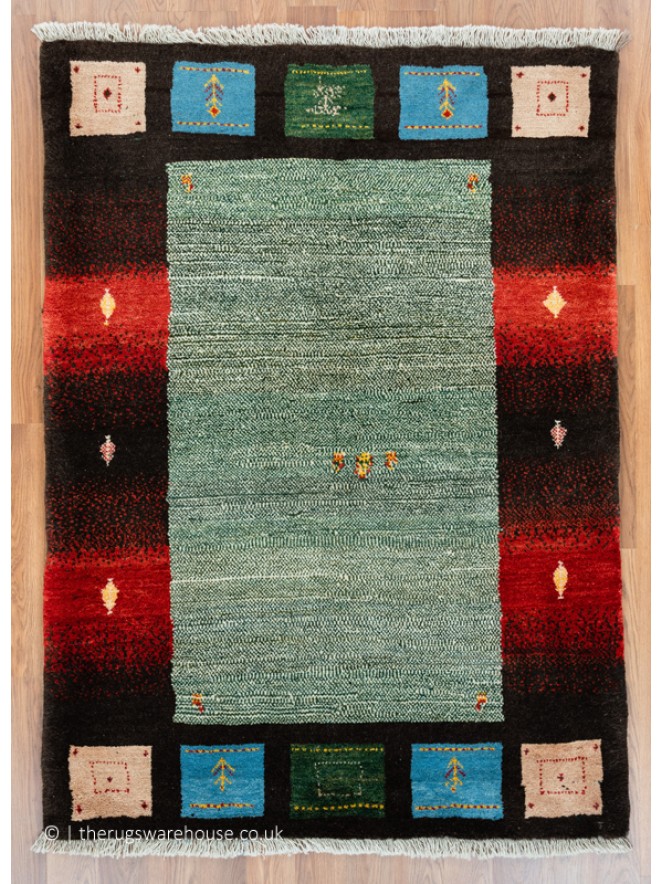 Gabbeh Borders Multi Rug - 9