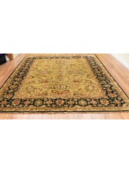 Agra Gold Green Rug - Thumbnail - 3