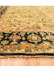 Agra Gold Green Rug - Thumbnail - 9