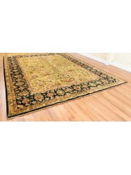 Agra Gold Green Rug - Thumbnail - 10