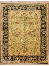 Agra Gold Green Rug - Thumbnail - 11