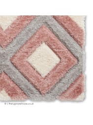 Maroa Grey Pink Rug - Thumbnail - 6