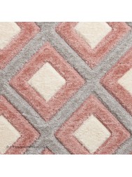 Maroa Grey Pink Rug - Thumbnail - 7