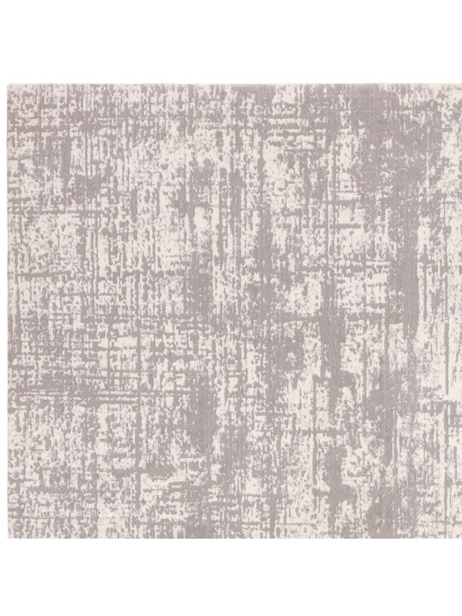 Kuza Abstract Grey Rug - 4