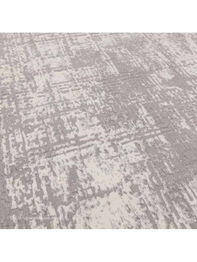 Kuza Abstract Grey Rug - 3