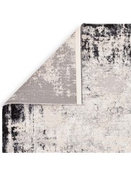 Kuza Border Grey Rug - Thumbnail - 6