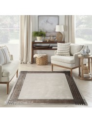 Lustrio Ivory Silver Rug - Thumbnail - 3