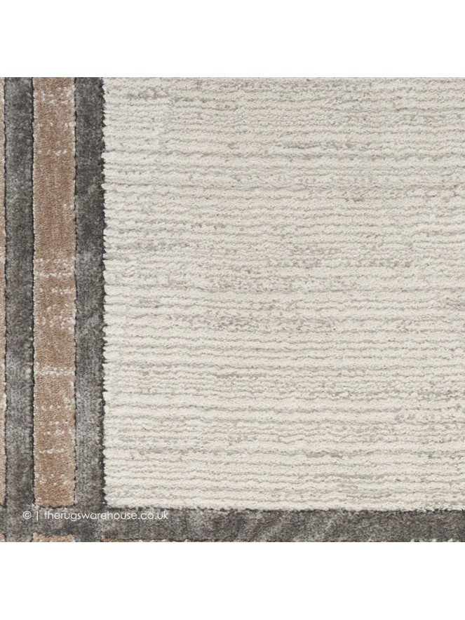 Lustrio Ivory Silver Rug - 9