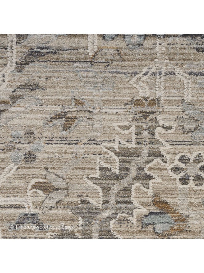 Sorayat Taupe Circle Rug - 5