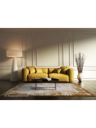 Kuza Border Gold Rug - Thumbnail - 2