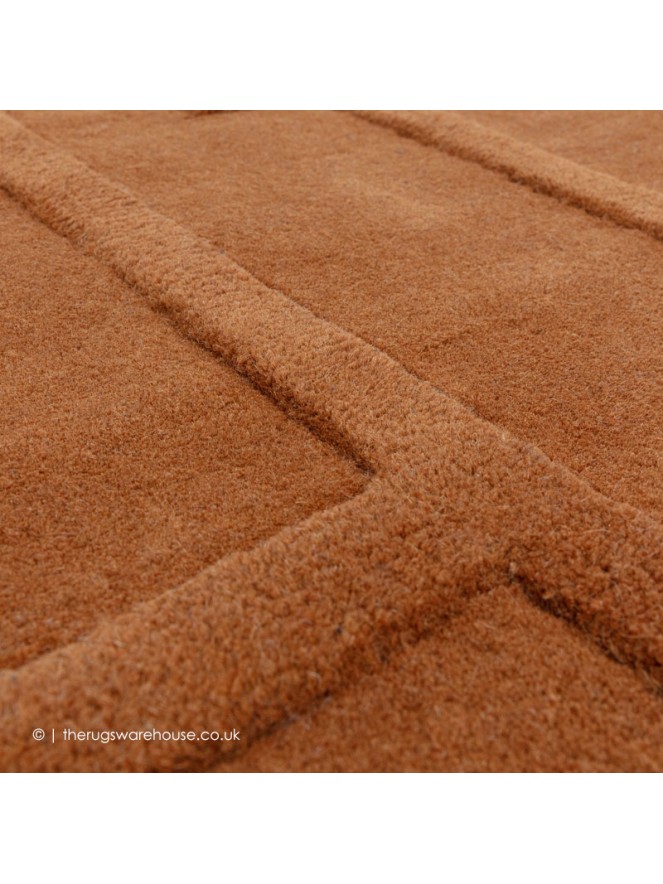 Maze Rust Rug - 3