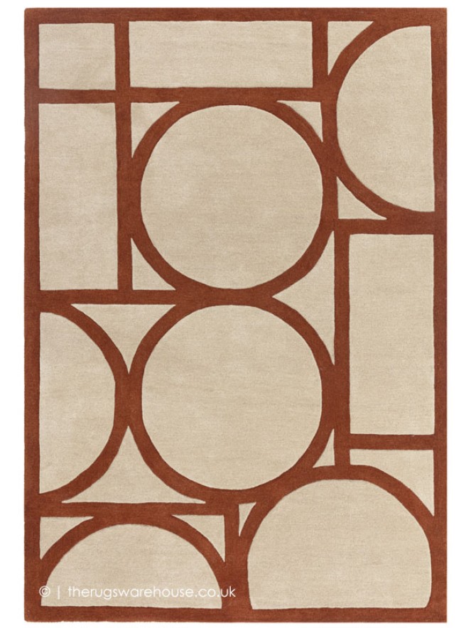 Metro Rust Rug - 7