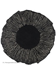 Eye Flower Noir Rug - Thumbnail - 5