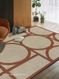 Metro Rust Rug - Thumbnail - 2