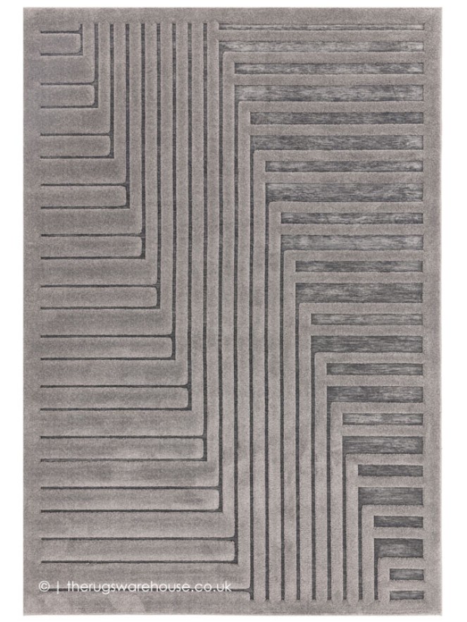 Connection Charcoal Rug - 8