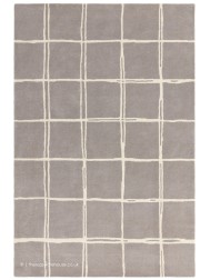 Albany Grid Silver Rug - Thumbnail - 8