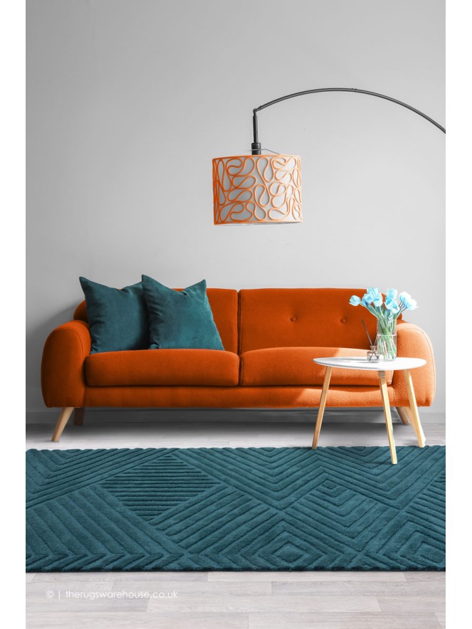 Hague Teal Rug - 2