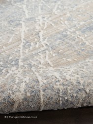 Exhale Beige Blue Rug - Thumbnail - 6