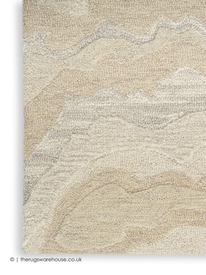 Graceful Beige Rug - 7