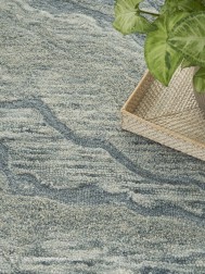 Graceful Blue Rug - Thumbnail - 4