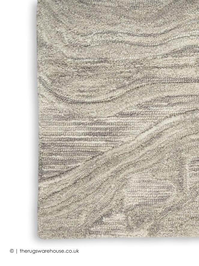 Graceful Grey Rug - 7