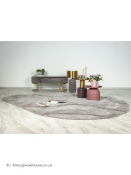 Milano Waves Silver Rug - Thumbnail - 2