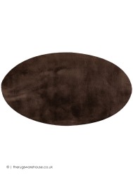 Heavenly Dark Taupe Circle Rug - Thumbnail - 5