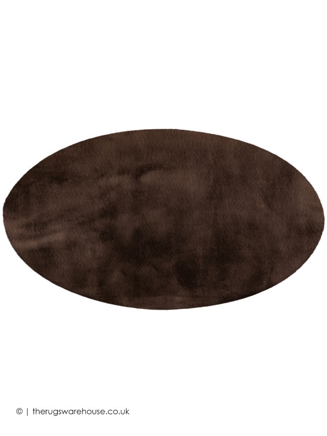 Heavenly Dark Taupe Circle Rug - 5