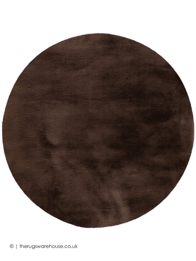 Heavenly Dark Taupe Circle Rug - 6