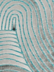 Modane Blue Rug - Thumbnail - 3