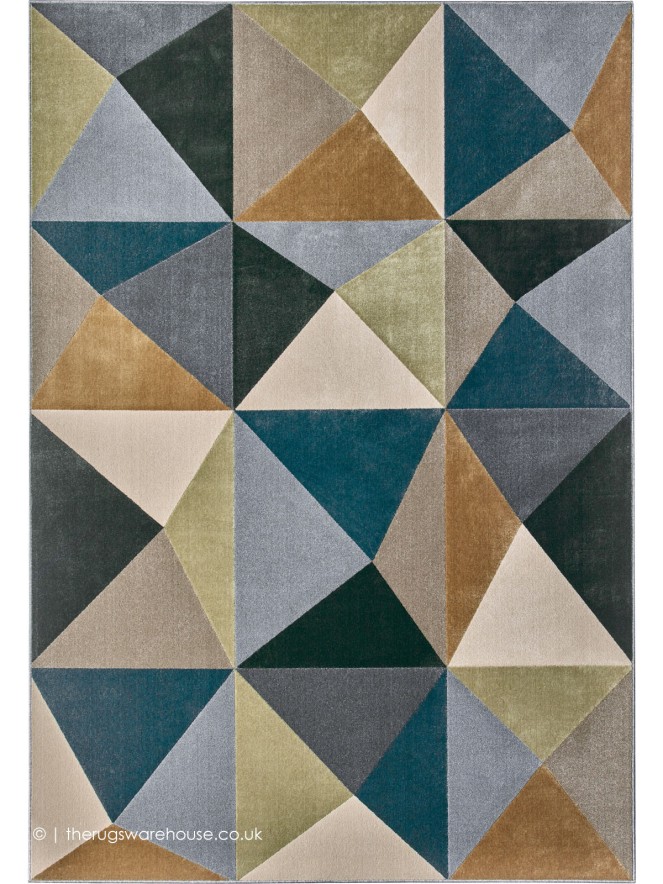 Como Blue Mix Rug - 5