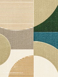 Mika Blue Mix Rug - Thumbnail - 3