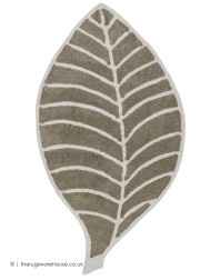 Leaf Beige Rug - Thumbnail - 2