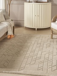 Alessia Beige Rug - Thumbnail - 2