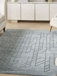 Alessia Blue Rug - Thumbnail - 2