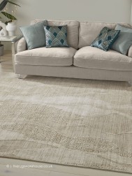 Dune Waves Beige Rug - Thumbnail - 2