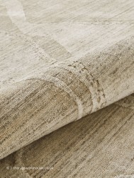 Dune Waves Beige Rug - Thumbnail - 5