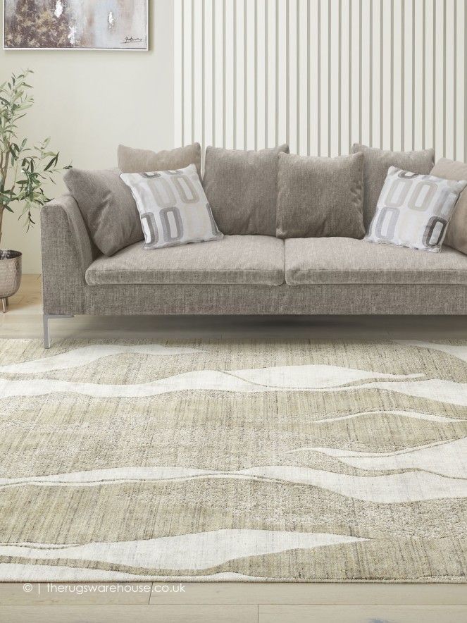 Dune Waves Mink Rug - 2