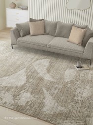 Dune Abstract Beige Rug - Thumbnail - 2